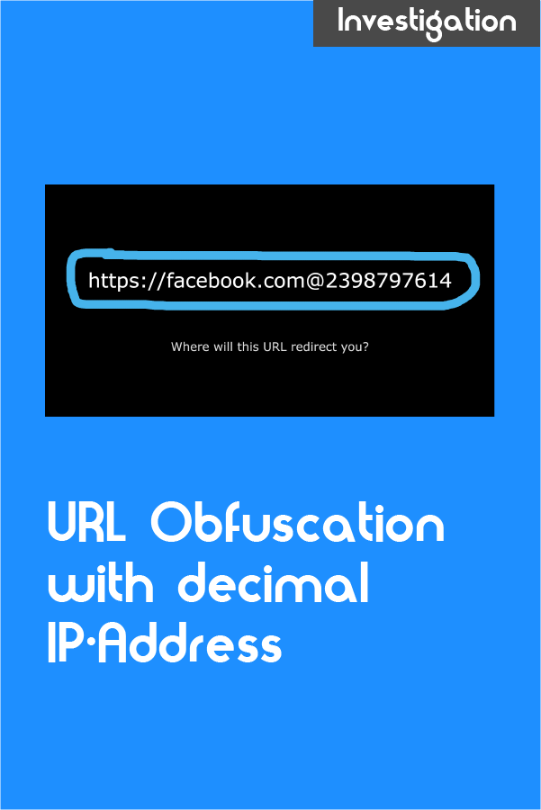 url obfuscation