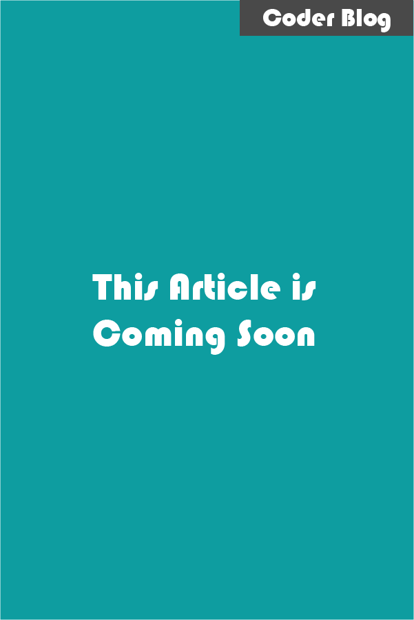 Coming soon
